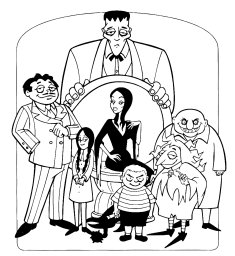 Семья Аддамс в сборе 0