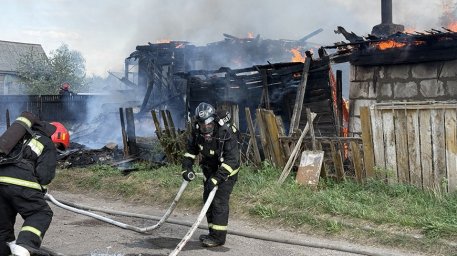 Шесть пожаров вспыхнуло за сутки в Могилевской области