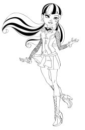 Дракулаура позирует