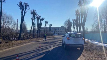 В Орше легковушка сбила пешехода В Орше легковушка сбила пешехода