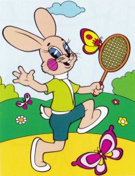 Заяц на прогулке 1