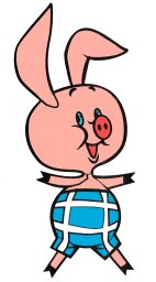 Пятачок улыбается 1