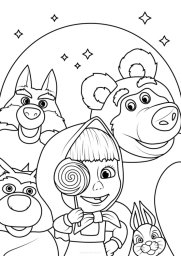 Маша и Медведь 0