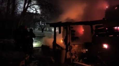 Мужчина погиб при пожаре в Витебском районе