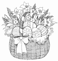 Красивая корзинка 0