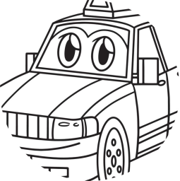 Мультяшное такси