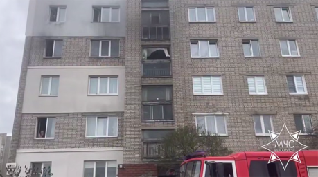 Работники МЧС спасли мужчину при пожаре в Борисове Работники МЧС спасли мужчину при пожаре в Борисове