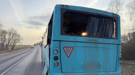 Трое пассажиров автобуса пострадали в ДТП в Витебском районе