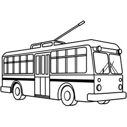 Старый троллейбус 0