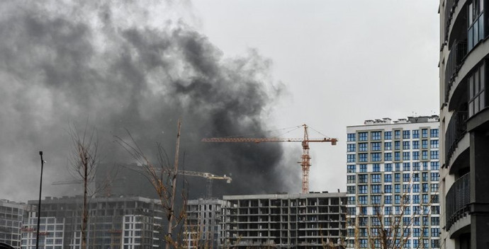 Загорание на крыше здания на ул. Леонида Левина в Минске ликвидировано 0