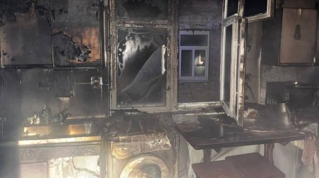 В Мостовском районе при пожаре в жилом доме погиб мужчина