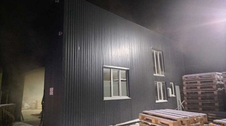 Цех деревообработки горел в Мозыре