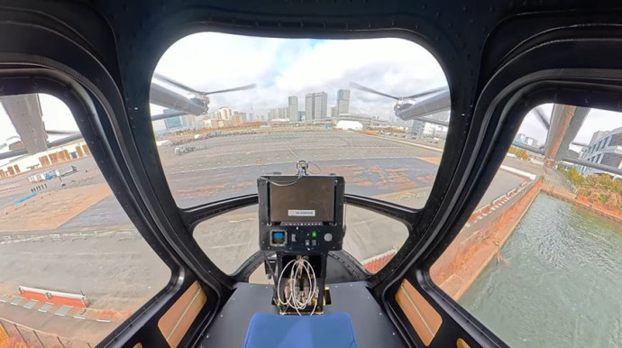 В Токио провели первый испытательный полет летающего автомобиля 0