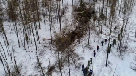 Найдено место крушения пропавшего в Амурской области вертолета