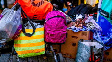 В Хельсинки стремительно растет число бездомных