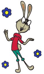 Кролик поет 1