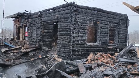 В Жлобинском районе при пожаре в жилом доме погибла пенсионерка