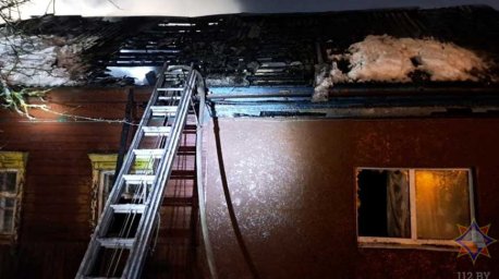 В Полоцке при пожаре в квартире погибла пенсионерка