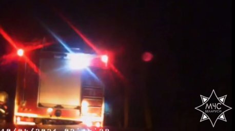 АПИ спас мужчину при пожаре в доме в Свислочском районе