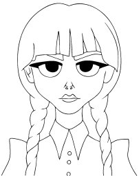 Безразличная Уэнсдей 0