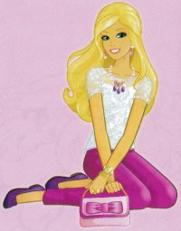 Барби с новой сумочкой 1