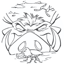 Тимон и Пумба на охоте