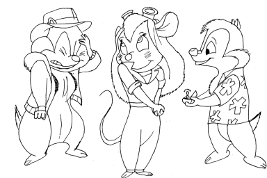 Чип и Дейл спешат на помощь 0