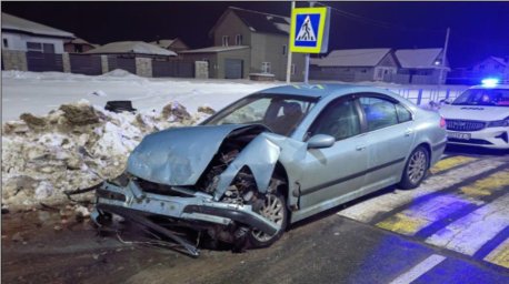 При столкновении легковушек в Гомеле травмы получили два человека