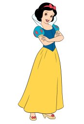 Застенчивая Белоснежка 1