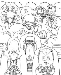 Семейка Аддамс в кинотеатре 0