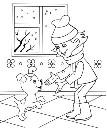 Щенок нашел хозяина 0