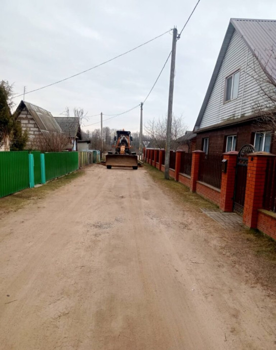 В Станьковском сельсовете приводят в порядок улицы, пешеходные зоны и кладбища к Радонице 0