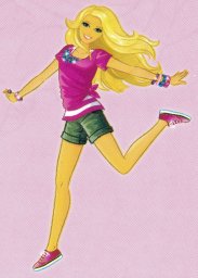 Барби собралась на пробежку 1