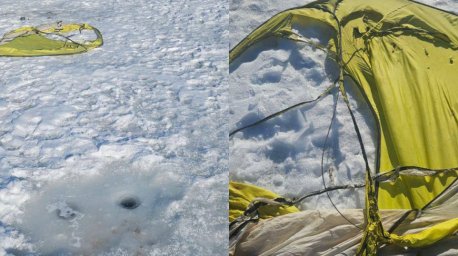 Газовый баллон взорвался в палатке рыбака на водохранилище Дрозды, мужчина получил ожоги