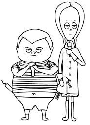 Уэнсдей и Пагсли 0