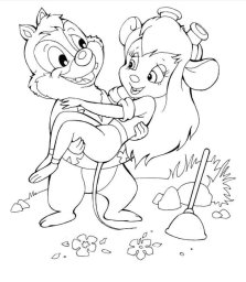 Чип и Дейл спешат на помощь 0