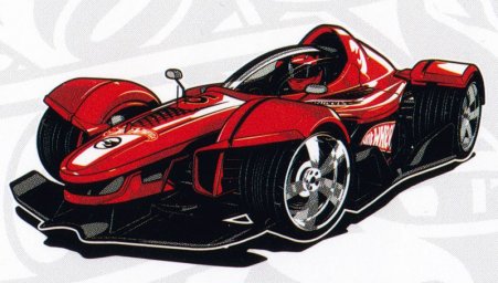 Машина Хот Вилс на финише 1