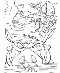 Тимон и Пумба на охоте 0