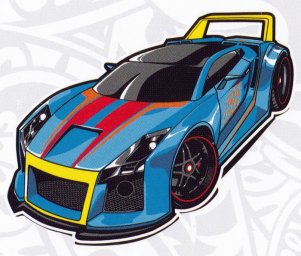 Стильный спорткар Хот Вилс 1