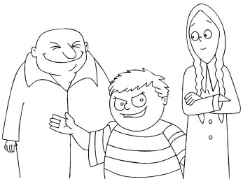 Пагсли с дядей и сестрой 0