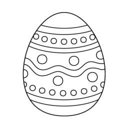 Яйцо с рисунком