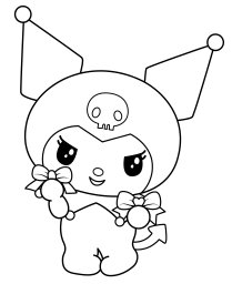 Куроми с бантиками в лапах 0