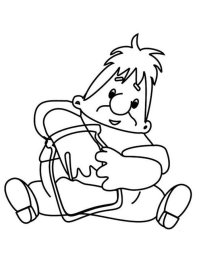 Карлсон кушает варенье