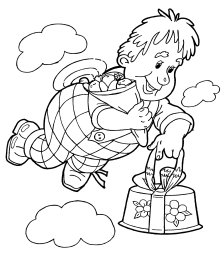 Карлсон спешит в гости 0