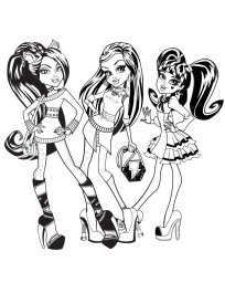 Клодин, Фрэнки и Дракулаура 0