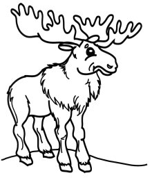 Добродушный лось 0