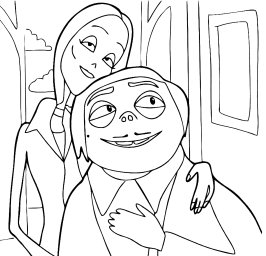 Влюбленный Гомес и Мортиша