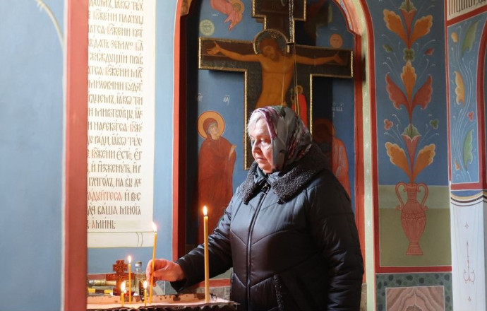 Православные верующие празднуют Вербное воскресенье 10