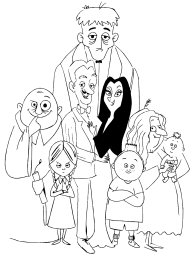 Счастливая семья Аддамс