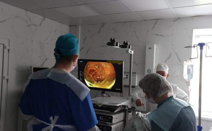 В Минской областной клинической больнице провели первые операции с применением робота 0